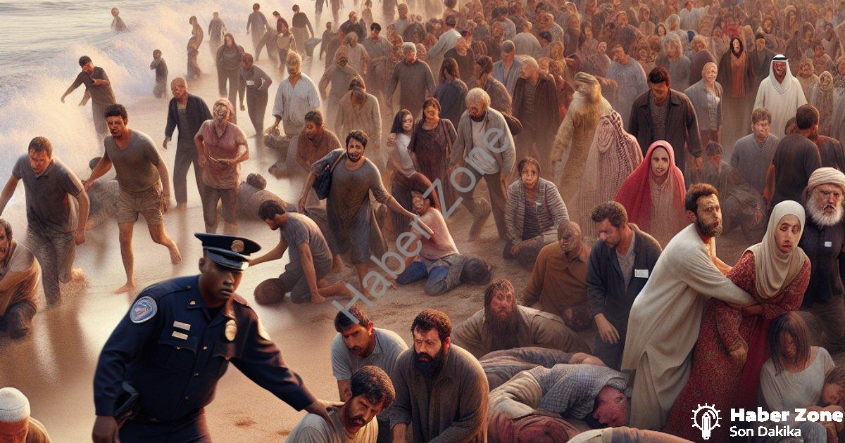 "İzmir Sahillerinde Hareketli Saatler: 120 Düzensiz Göçmen Yakalandı" başlıklı haber için fotorealis