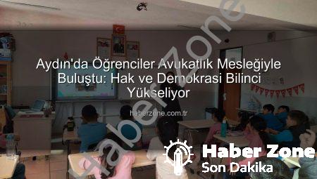 Aydın’da Öğrenciler Avukatlık Mesleğiyle Buluştu: Hak ve Demokrasi Bilinci Yükseliyor