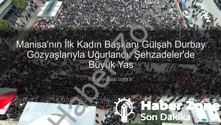 Manisa’nın İlk Kadın Başkanı Gülşah Durbay Veda Etti: Gözyaşları Cumhuriyet Meydanı’nda Sel Oldu