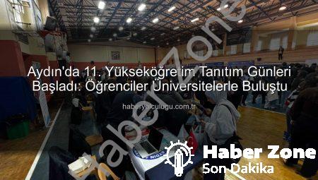 Aydın’da Üniversite Hayalleri Gerçekleşiyor: 11. Yükseköğretim Tanıtım Günleri Öğrencilerle Buluştu