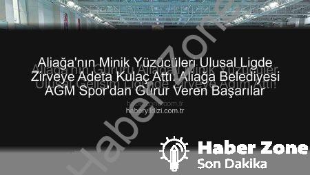 Aliağa’nın Gururu Aliağalı Minik Yüzücüler Ulusal Gelişim Ligi’nde Zirveye Adım Attı!