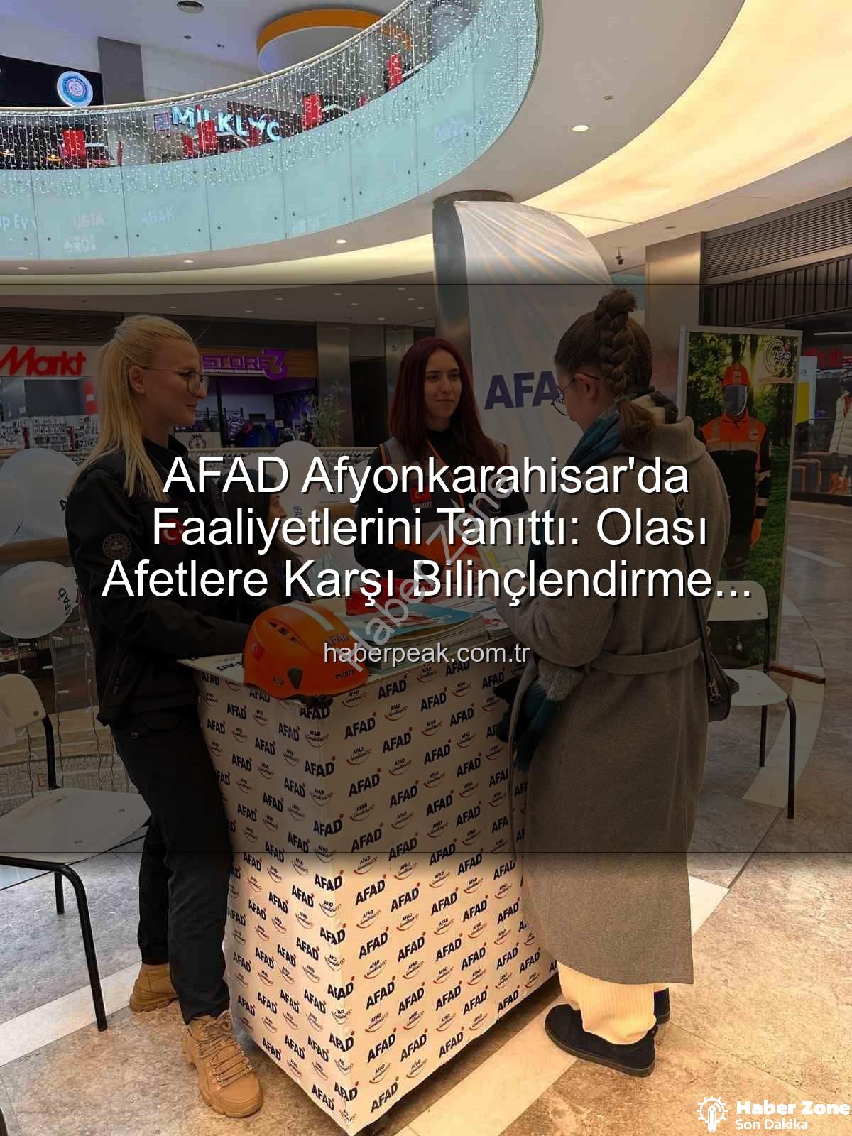 AFAD Afyonkarahisar - AFAD Afyonkarahisar'da Sahne Aldı: Kriz Yönetimi ve Afet Bilincini Halkla Buluşturdu