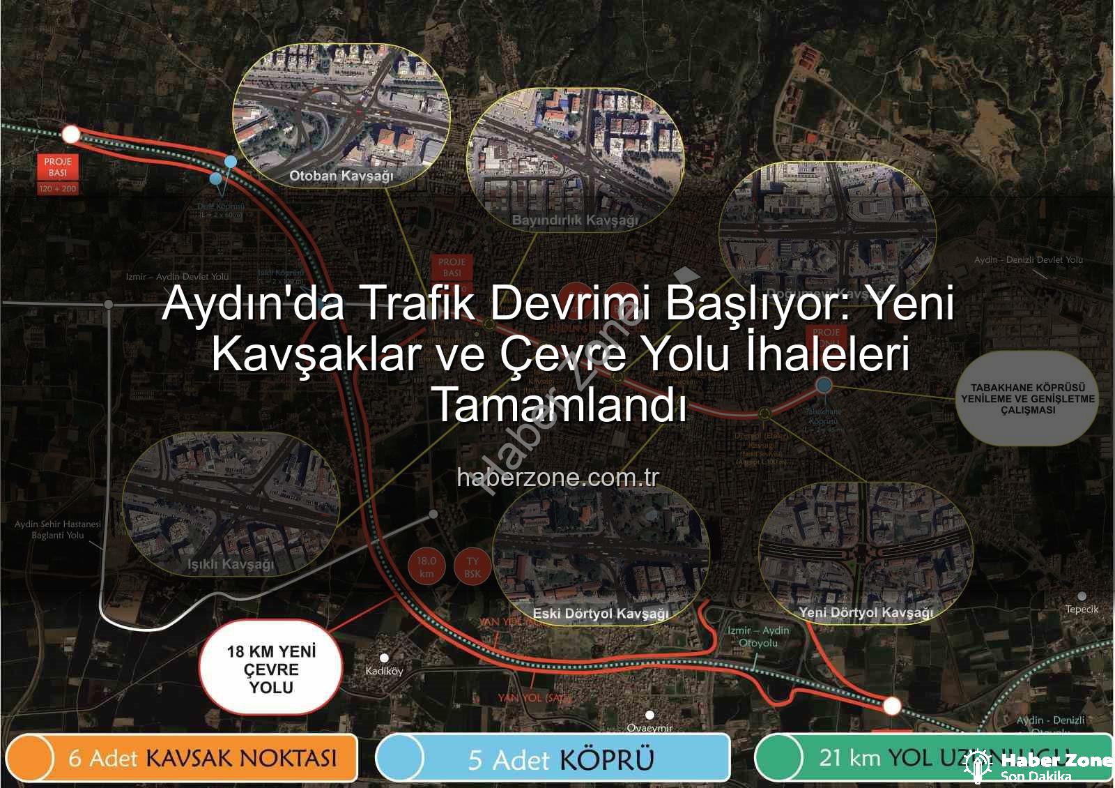 Aydın trafik sorunları - Aydın'da Trafik Devrimi Başlıyor: Yeni Kavşaklar ve Çevre Yolu İhaleleri Tamamlandı